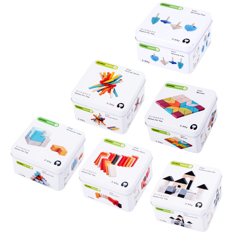 Wooden Educational Toys for Kids - 3D Puzzle Blocks