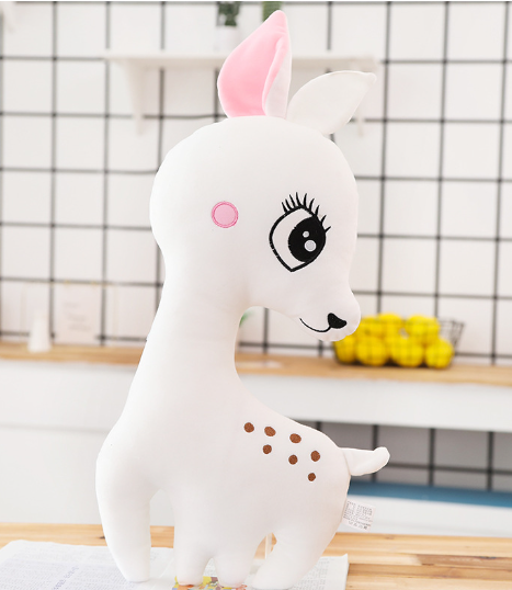 Cartoon Deer and Penguin Plush Toys for Kids