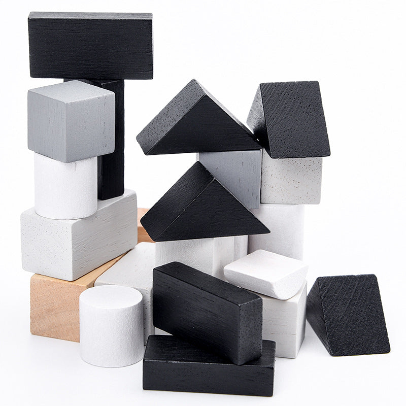 Wooden Educational Toys for Kids - 3D Puzzle Blocks