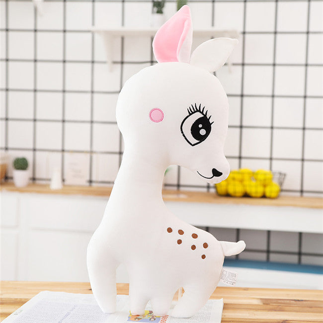 Cartoon Deer and Penguin Plush Toys for Kids