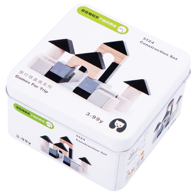 Wooden Educational Toys for Kids - 3D Puzzle Blocks